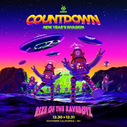 Countdown: New Year’s Invasion, Attack of the Lazer Rayz by Insomniac Events