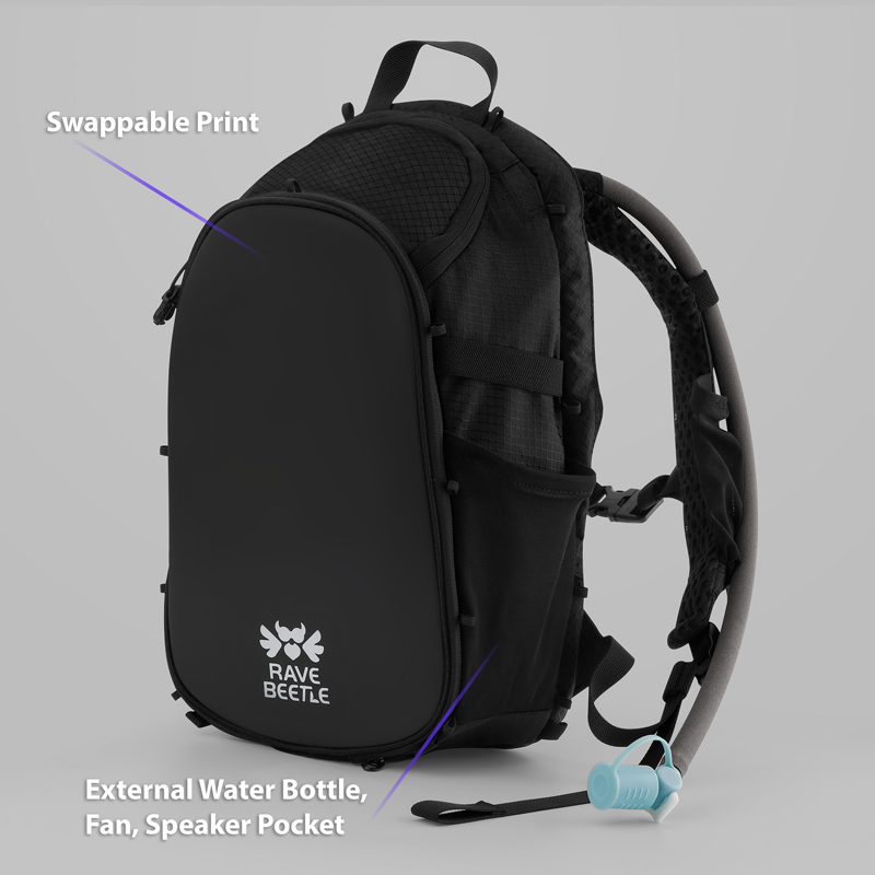 RaveBeetle Elytra Hydration Pack