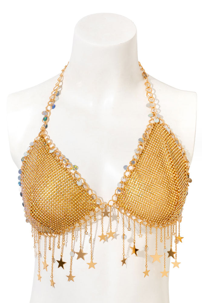 Star Tassel Bra Chain