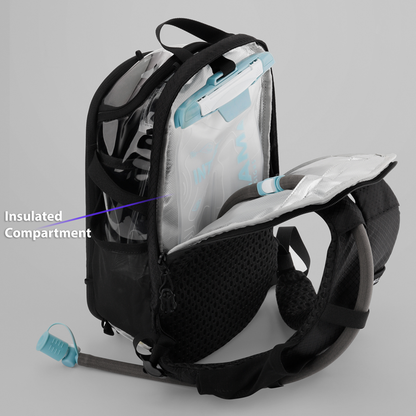 RaveBeetle Clear Elytra Hydration Pack