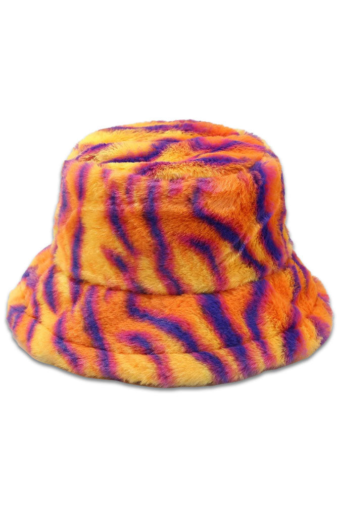 Fuzzy Fur Bucket Hat