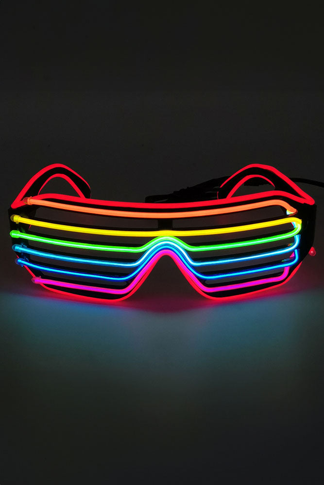 LED Light Up Glasses - X Scott