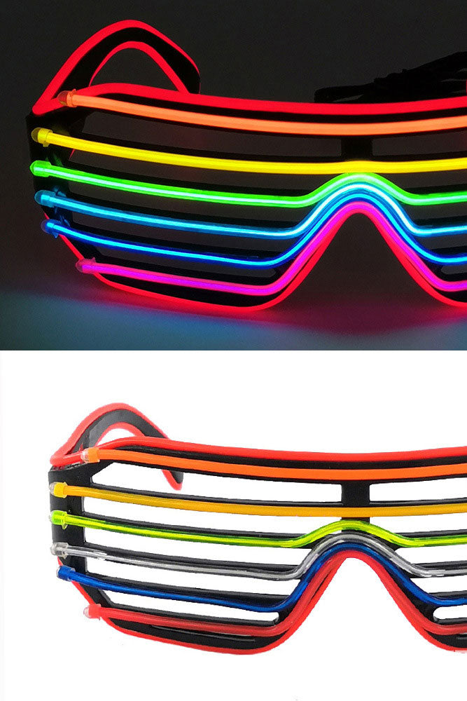 LED Light Up Glasses - X Scott