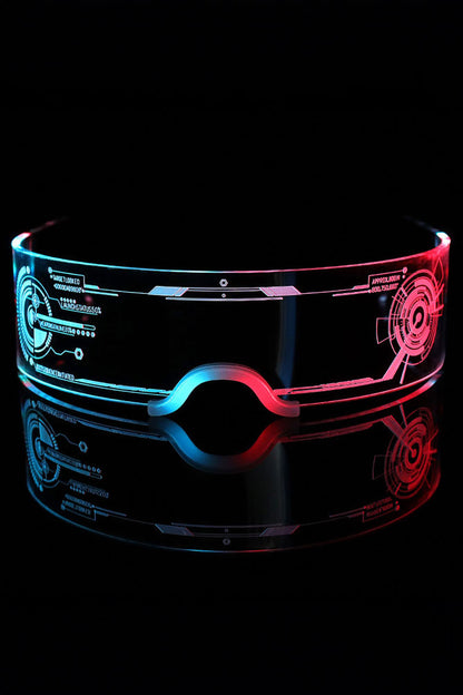 LED Cyberpunk Visor Glasses