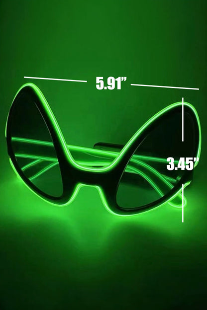 Alien Light Up Glasses