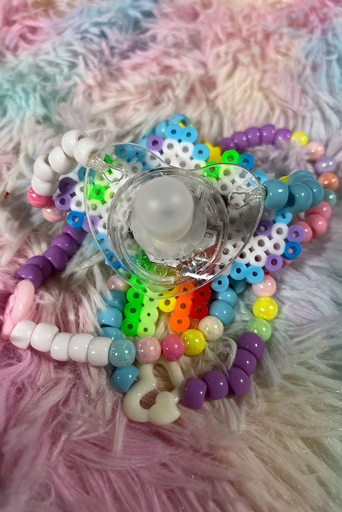 Kandi Necklace Light up Pacifier - Lakitu&