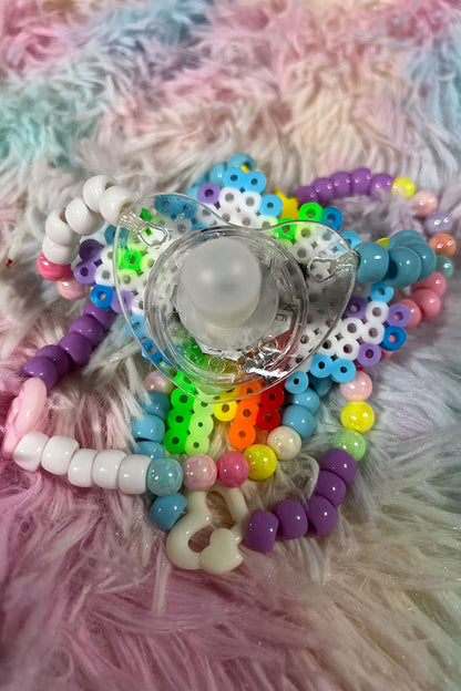 Kandi Necklace Light up Pacifier - Lakitu&