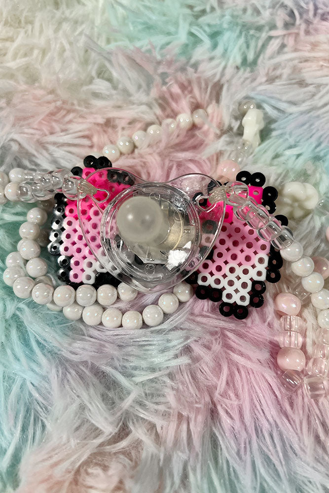 Necklace Light up Pacifier - Bow tie