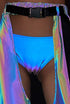 Rainbow Reflective Bikini Bottoms