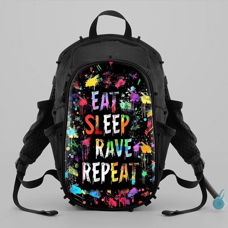 Eat Sleep Rave Repeat Print